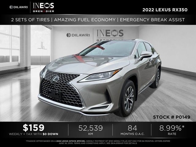Lexus RX  2022 à Mississauga, Ontario