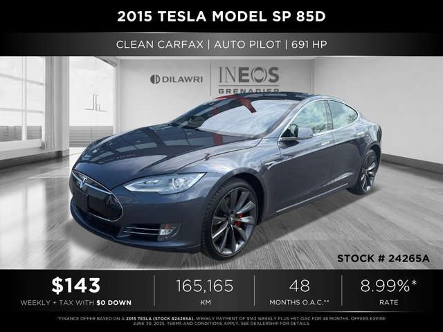 Tesla Model S  2015 à Mississauga, Ontario