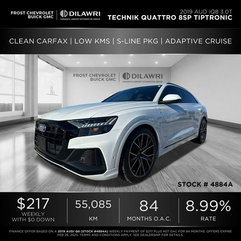 2019 Audi Q8 in Mississauga, Ontario