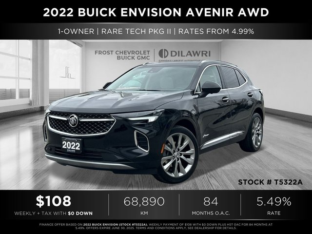 2022 Buick ENVISION in Woodbridge, Ontario