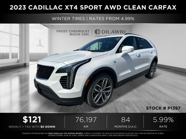 2023 Cadillac XT4 in Brampton, Ontario