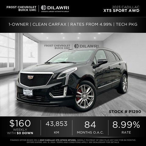 2023 Cadillac XT5 in Mississauga, Ontario