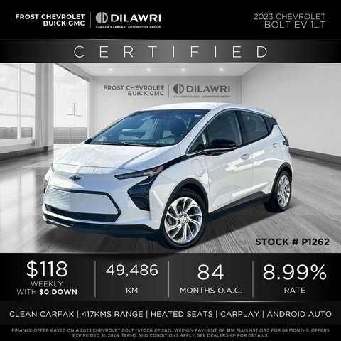 Chevrolet Bolt EV  2023 à Mississauga, Ontario