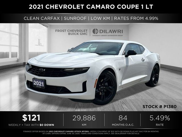 Chevrolet Camaro  2021 à Mississauga, Ontario