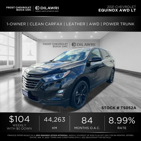 Chevrolet Equinox  2021 à Mississauga, Ontario