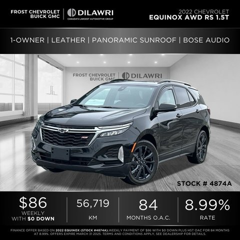 2022 Chevrolet Equinox in Brampton, Ontario