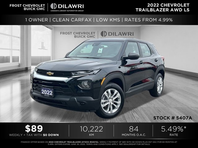 2022 Chevrolet Trailblazer in Brampton, Ontario