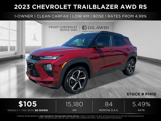 2023 Chevrolet Trailblazer in Brampton, Ontario