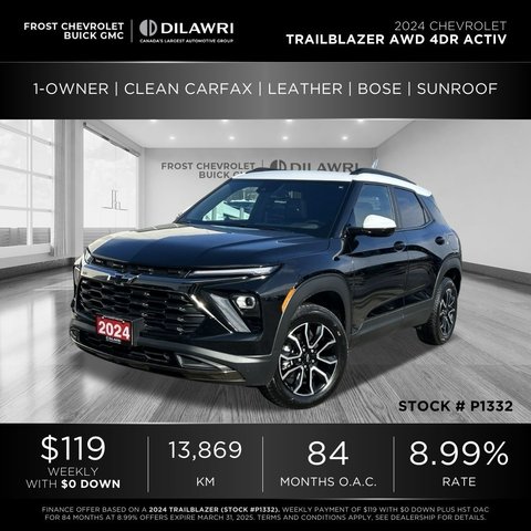 2024 Chevrolet Trailblazer in Brampton, Ontario