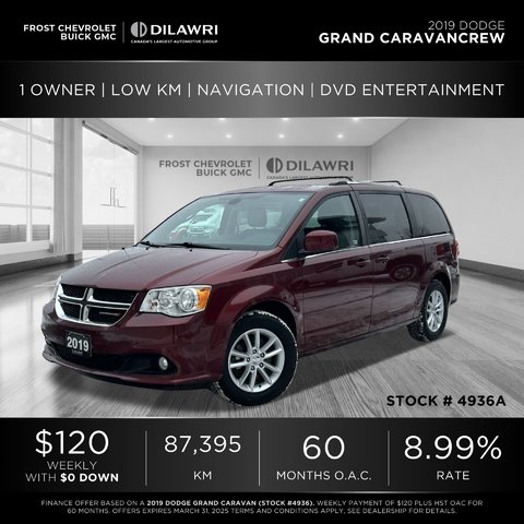 2019 Dodge Grand Caravan in Mississauga, Ontario