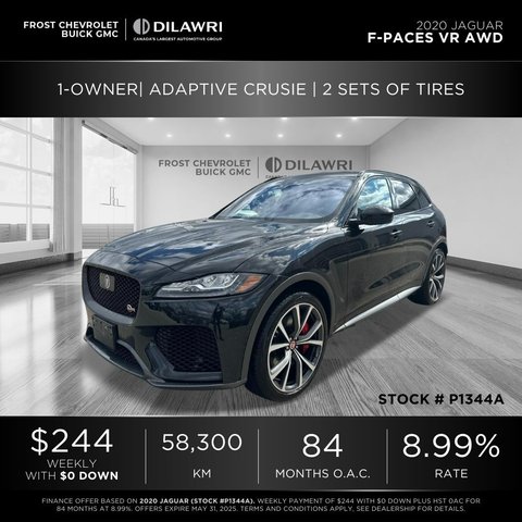 Jaguar F-PACE  2020 à Mississauga, Ontario