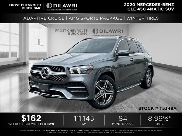2020 Mercedes-Benz GLE in Brampton, Ontario