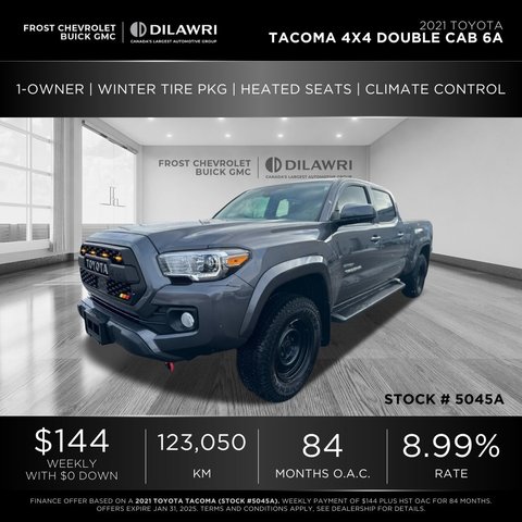 2021 Toyota Tacoma 4X4 in Mississauga, Ontario