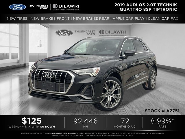Audi Q3  2019 à Mississauga, Ontario