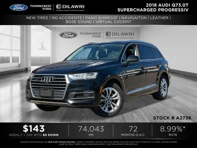 2018 Audi Q7 in Mississauga, Ontario