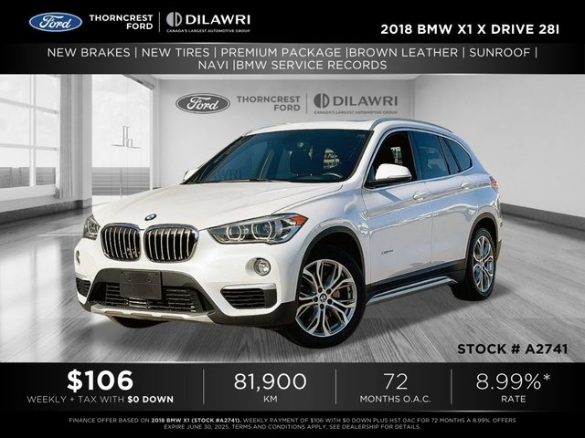 BMW X1  2018 à Mississauga, Ontario