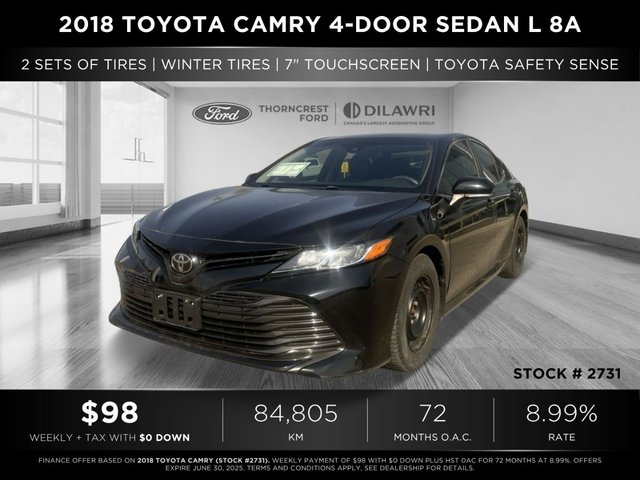 2018 Toyota Camry in Brampton, Ontario