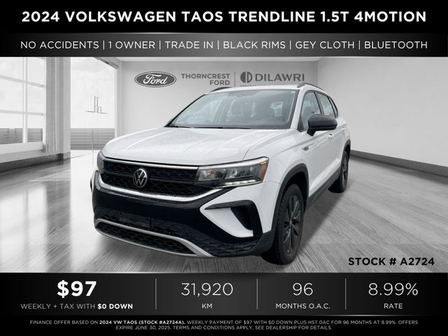 Volkswagen Taos  2024 à Mississauga, Ontario