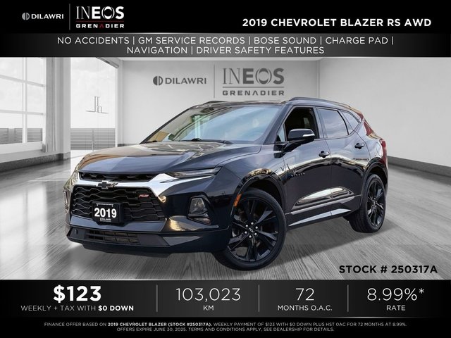 Chevrolet Blazer  2019 à Mississauga, Ontario