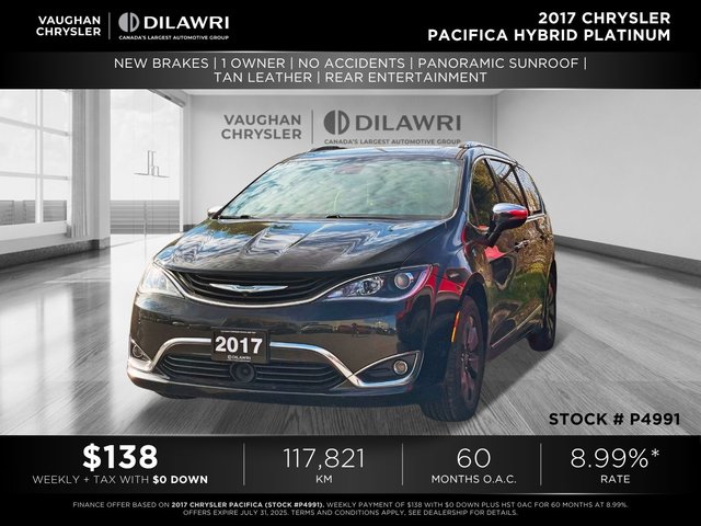 2017 Chrysler Pacifica in Brampton, Ontario