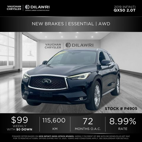Infiniti QX50  2019 à Mississauga, Ontario