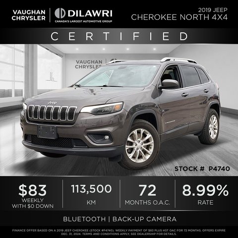 Jeep Cherokee  2019 à Mississauga, Ontario