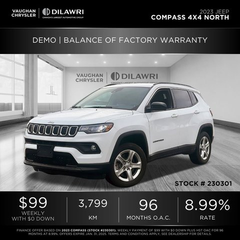 2023 Jeep Compass in Mississauga, Ontario