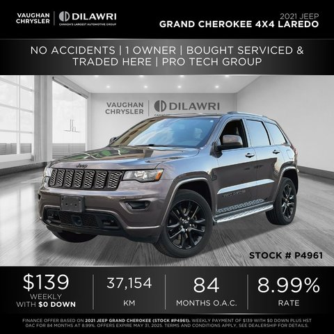 Jeep Grand Cherokee 4X4  2021 à Mississauga, Ontario