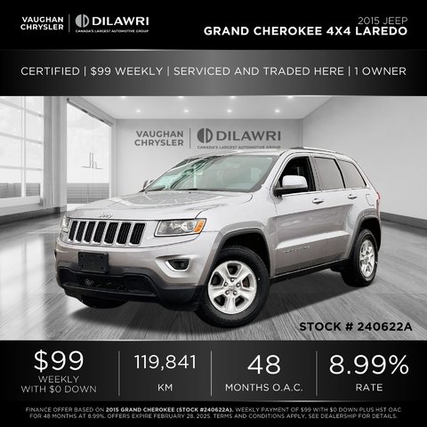 2015 Jeep Grand Cherokee in Mississauga, Ontario