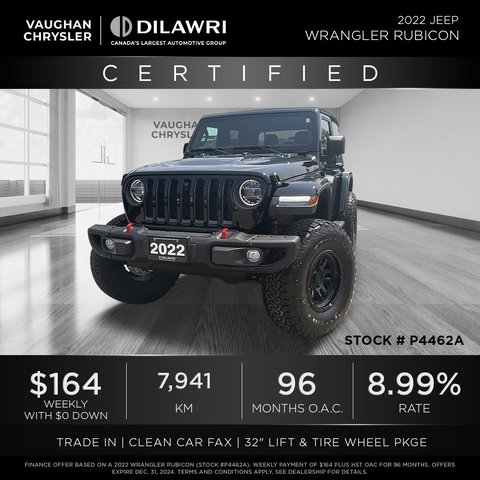 Jeep Wrangler  2022 à Mississauga, Ontario