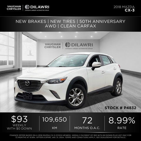 Mazda CX-3  2018 à Mississauga, Ontario