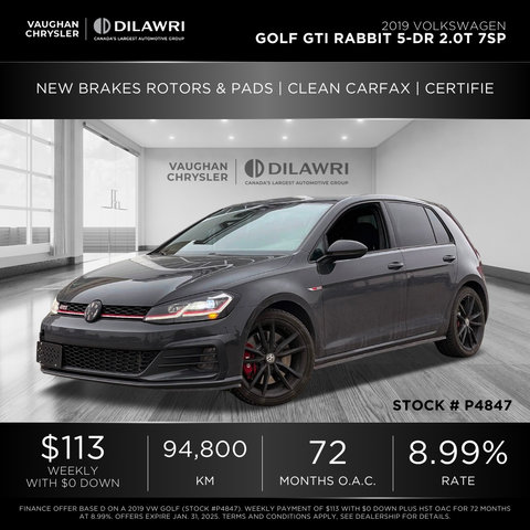 2019 Volkswagen Golf GTI in Mississauga, Ontario