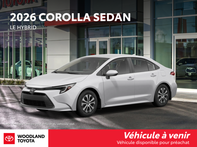 Toyota Corolla Hybrid  2026 à Verdun, Québec