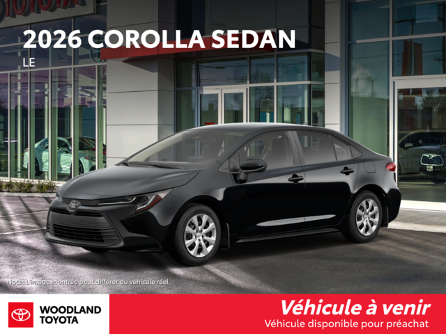Toyota Corolla  2026 à Verdun, Québec