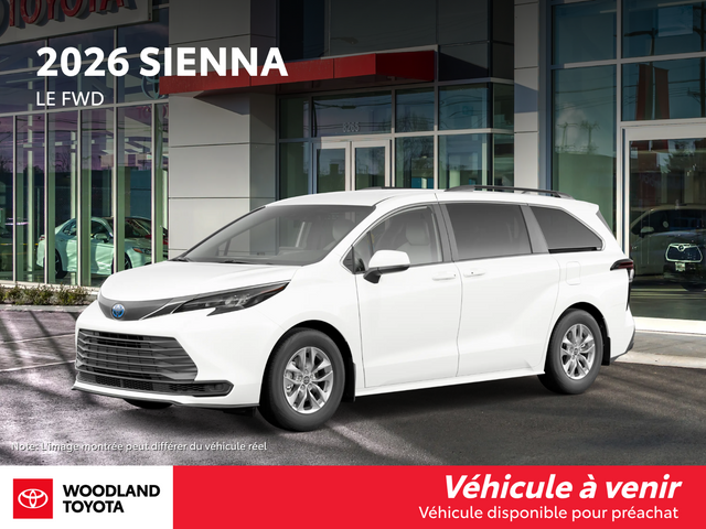 Toyota Sienna Hybrid  2026 à Verdun, Québec