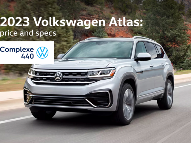 Volkswagen Atlas 2023 : prix, fiche technique, consommation essence, etc.