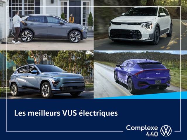 Les meilleurs VUS électriques (2023-2024-2025)