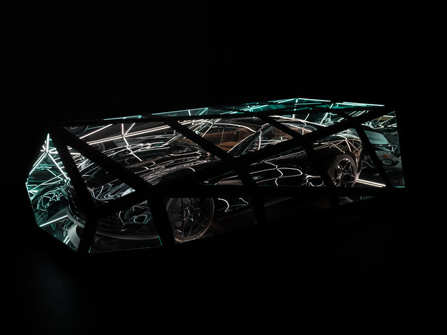 Artist pays brilliant tribute to the Aston Martin Vanquish