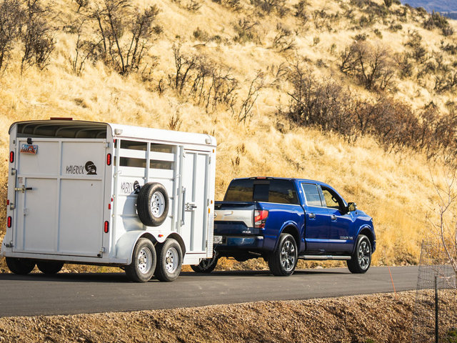 Towing in Winter with Your Nissan Pickup Truck