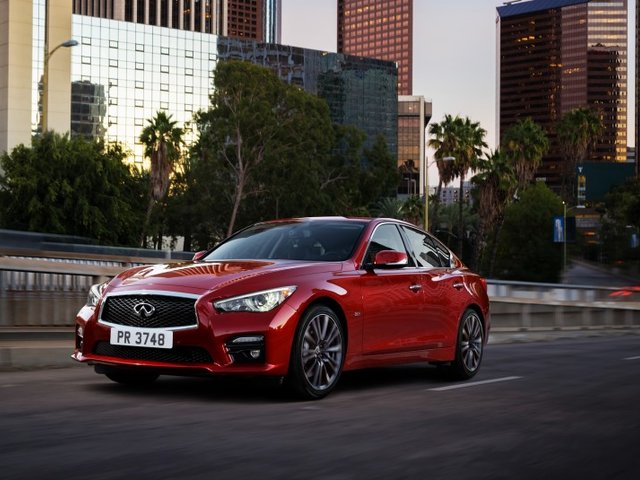 2016 Infiniti Q50: Red Hot