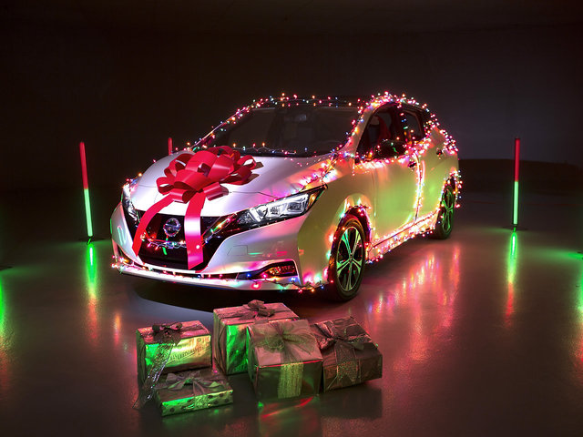 Nissan introduces Christmas-themed jingles for the Nissan LEAF