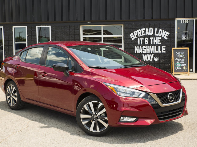 The 2021 Nissan Versa debuts at CIAS