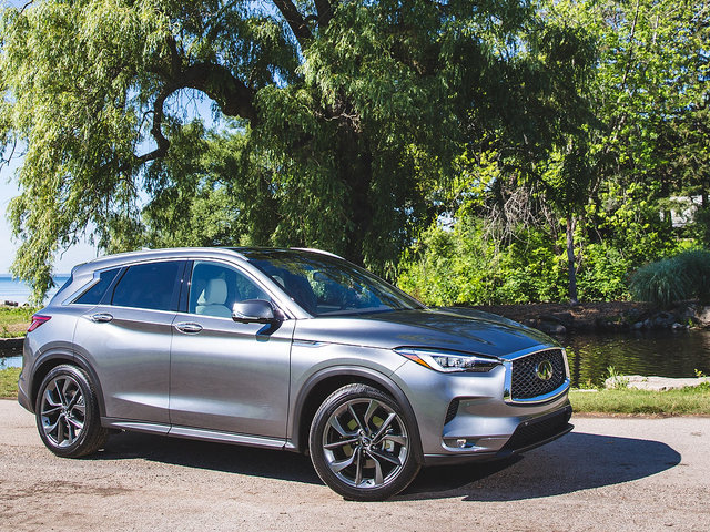 2020 Infiniti QX50 vs 2020 Mercedes-Benz GLC