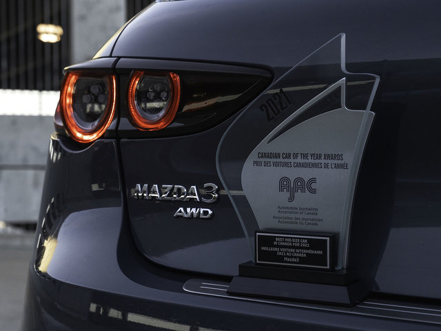 The 2021 Mazda3 Wins Second AJAC Award in a Row