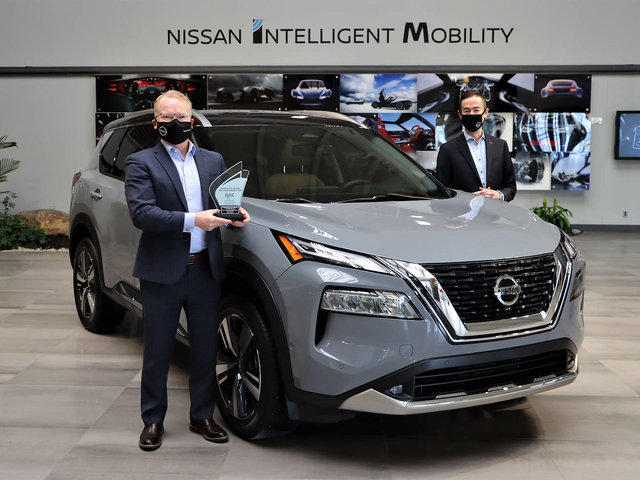 The 2021 Nissan Rogue is the best SUV in its class according to AJAC