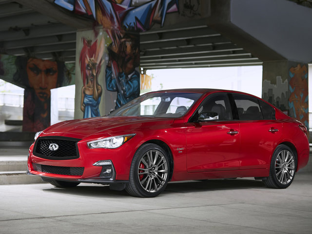 Looking for a luxury sedan that is available today? Check out the 2021 Infiniti Q50