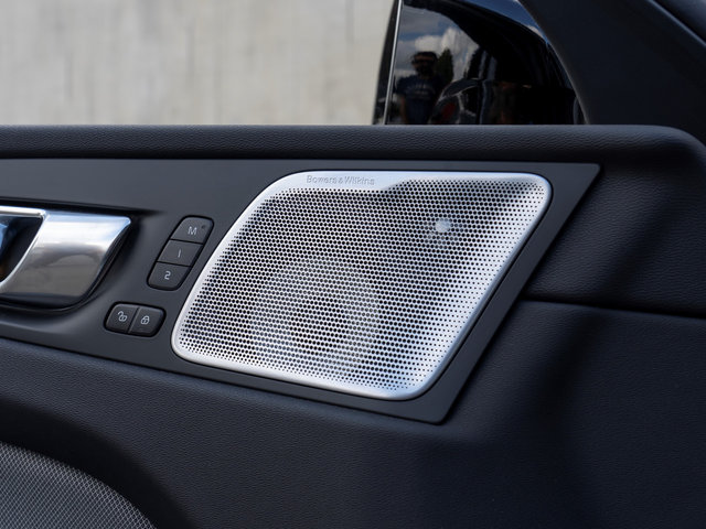 The 2022 Volvo XC60 Bowers and Wilkins sound system is very impressive