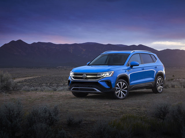 Volkswagen Unveils new 2022 Taos Small SUV