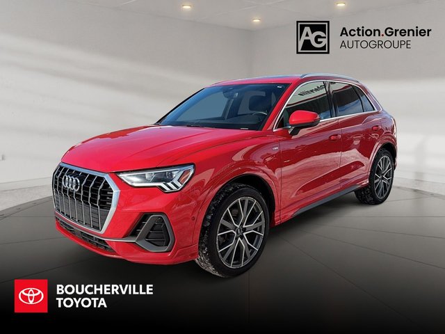 2019 Audi Q3 Technik S-LINE + AWD + CUIR + TOIT + B&O + GPS +++