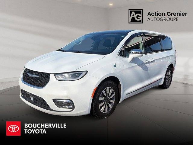 2022 Chrysler Pacifica Hybrid Limited PHEV + CUIR + TOIT PANO + DVD + GPS + WOW